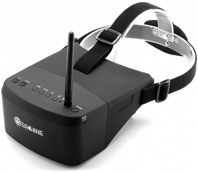 FPV-шлем Eachine EV800 5" (Black) купить в интернет-магазине icover