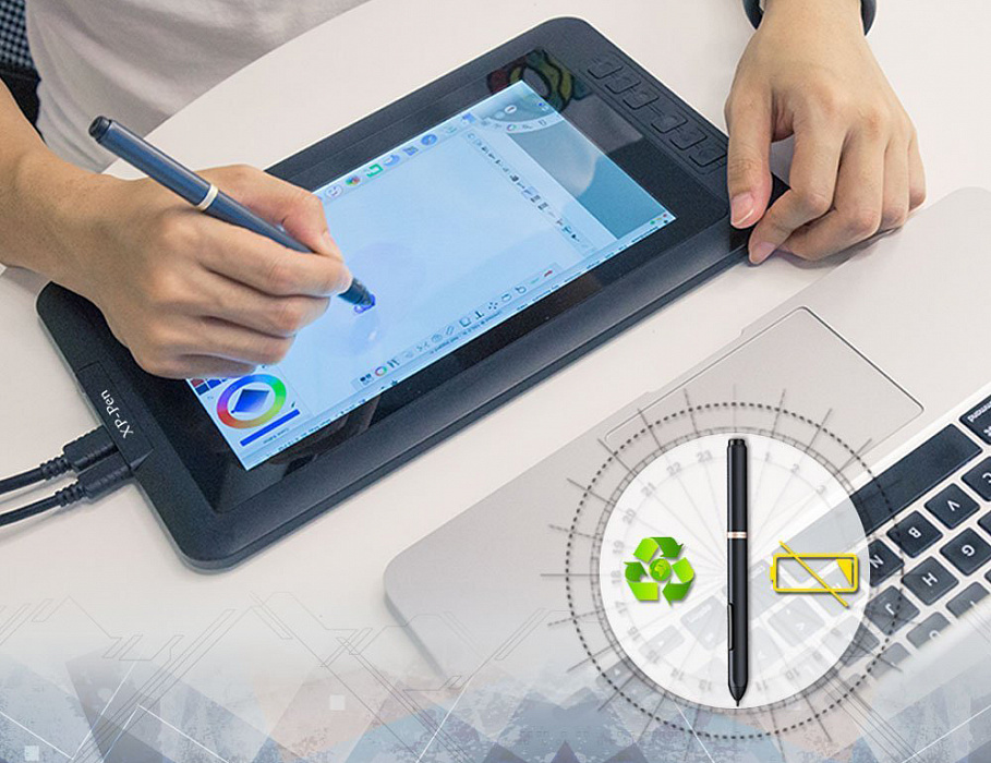 Интерактивный монитор-планшет XP-Pen Artist10S (Black) купить в интернет-магазине icover
