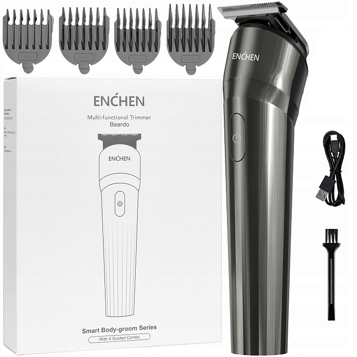 Машинка для стрижки Enchen Beardo Body Groomer (Black) купить в интернет-магазине icover