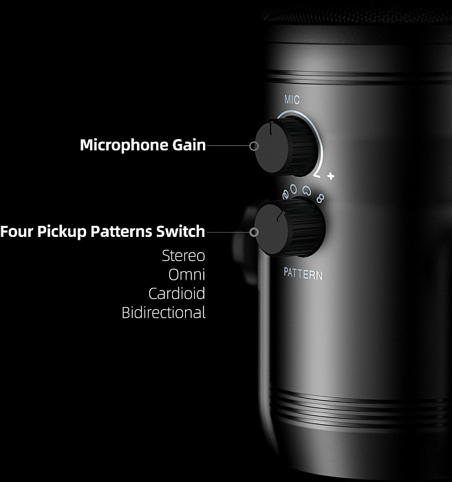 Микрофон Fifine K690 (Black) купить в интернет-магазине icover