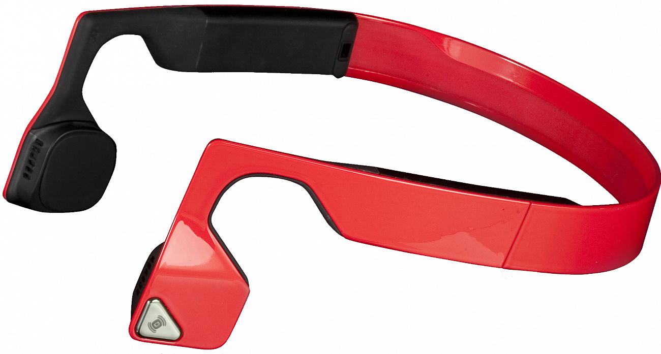 Беспроводные вибрационные наушники AfterShokz Bluez 2S (Red) купить в интернет-магазине icover