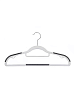 Вешалка-плечики для одежды Ridberg Basic пластиковые со вставками 20 шт (White) купить в интернет-магазине icover