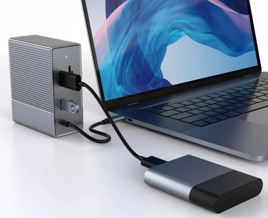 USB-хаб HyperDrive GEN2 USB-C 12-in-1 (Silver) купить в интернет-магазине icover
