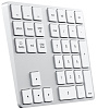 Беспроводная клавиатура Satechi Bluetooth Extended Keypad ST-XLABKS (Silver) купить в интернет-магазине icover