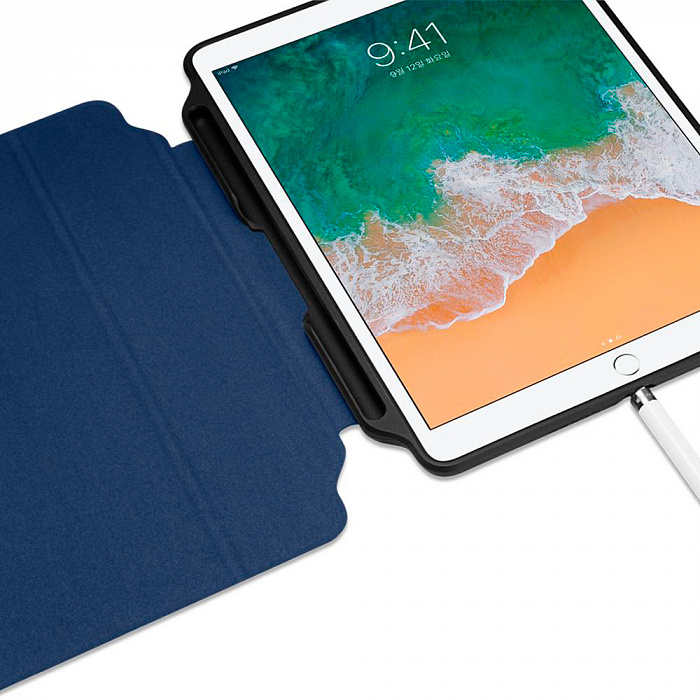 Чехол Spigen Smart Fold 2 (053CS23994) для iPad 9.7" (Blue) купить в интернет-магазине icover
