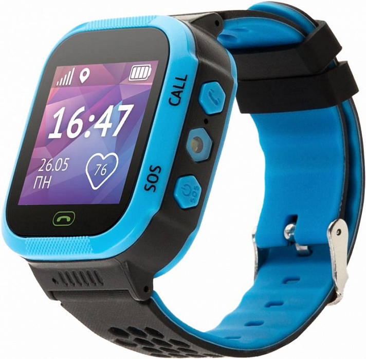 Купить детские умные часы Кнопка жизни Aimoto Start (Blue) в Москве в  каталоге детские часы с GPS с доставкой. Характеристики, цены в  интернет-магазине iCover.