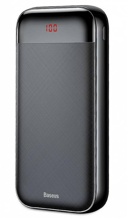 Внешний аккумулятор Baseus Mini Cu Digital Display Power Bank 20000 mAh PPAL-CKU01 (Black) купить в интернет-магазине icover