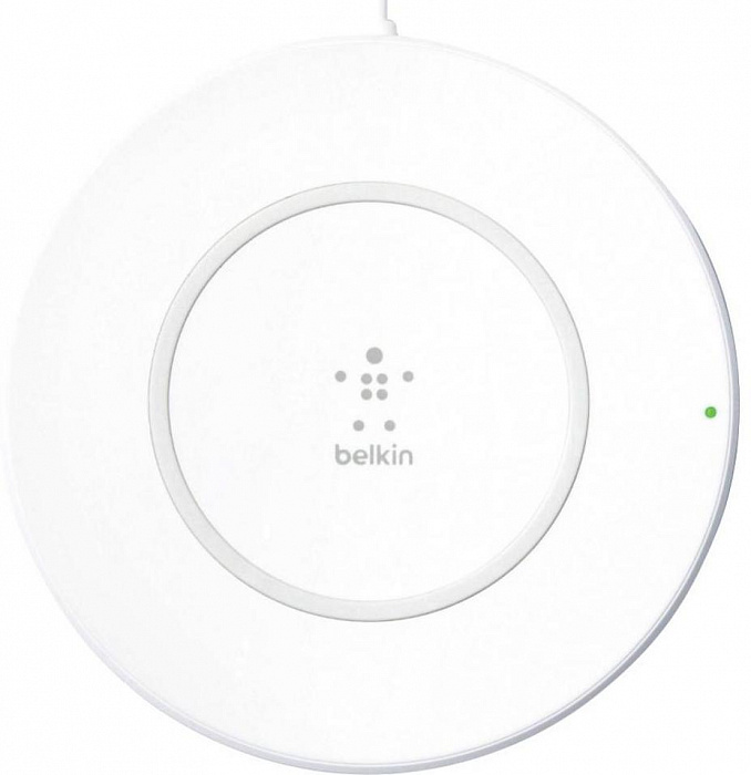 Беспроводное зарядное устройство Belkin BoostUp Wireless Charging Pad (White) купить в интернет-магазине icover