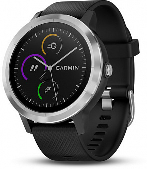 Умные часы Garmin Vivoactive 3 010-01769-02 (Black/Steel)