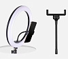 Кольцевая светодиодная лампа Circle Led Lamp с креплением телефона 26 см и штативом (Black) купить в интернет-магазине icover