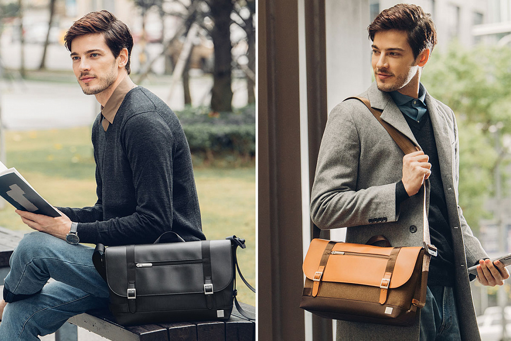 Сумка Moshi Carta (99MO119731) для ноутбуков 13" (Brown) купить в интернет-магазине icover