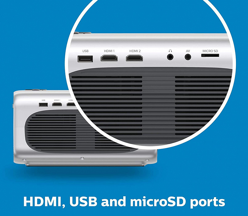 Проектор Philips NeoPix Ultra NPX640/INT (Silver) купить в интернет-магазине icover