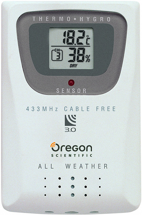 Метеостанция Oregon Scientific RAR502S (Black) купить в интернет-магазине icover