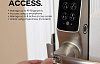 Умный дверной замок Lockly Secure Pro Latch Edition PGD728FSNLE (Satin Nickel) купить в интернет-магазине icover