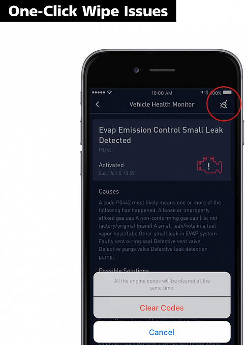 Диагностический адаптер Nonda ZUS Smart Vehicle Health Monitor ZUHMBKBTV (Black) купить в интернет-магазине icover