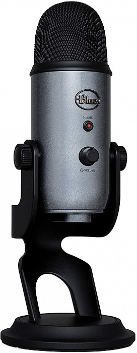 Конденсаторный микрофон Blue Microphones Yeti (Lunar Gray) купить в интернет-магазине icover