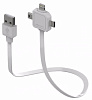 Кабель Allocacoc Apple Lighting + microUSB + miniUSB - USB 9002/UC80CN (White) купить в интернет-магазине icover
