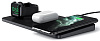 Беспроводное зарядное устройство Satechi Trio Wireless Charging Pad ST-X3TWCPM (Black) купить в интернет-магазине icover