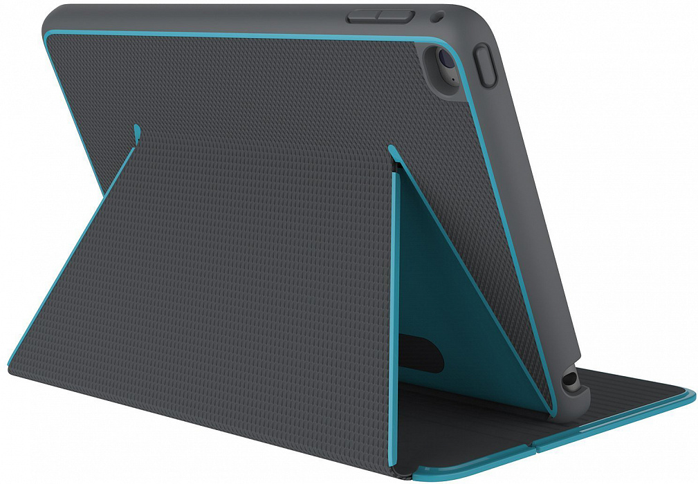 Speck DuraFolio (73884-B824) - чехол для iPad mini 4 (Slate Grey/Peacock Blue) купить в интернет-магазине icover