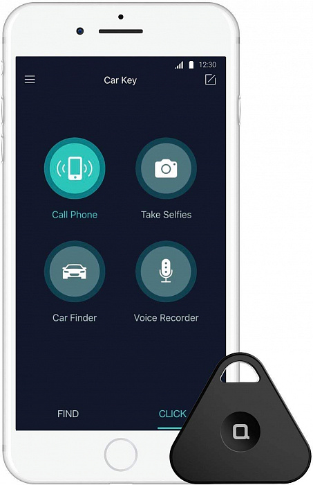 Электронный брелок Nonda ZUS Car Key Finder ZUKFBKMCC (Black) купить в интернет-магазине icover