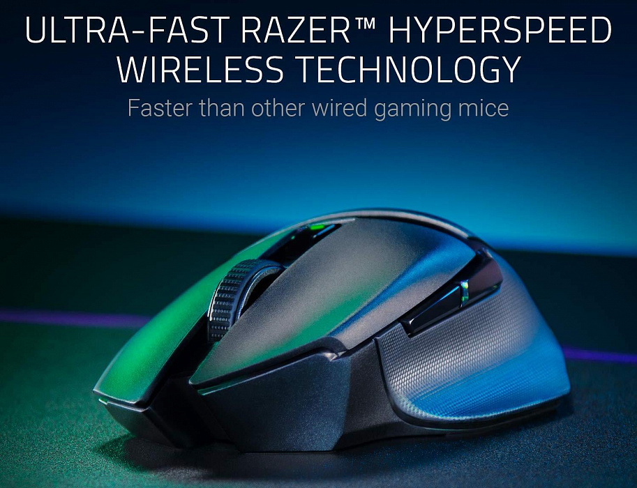 Игровая мышь Razer Basilisk X HyperSpeed RZ01-03150100-R3G1 (Black) купить в интернет-магазине icover