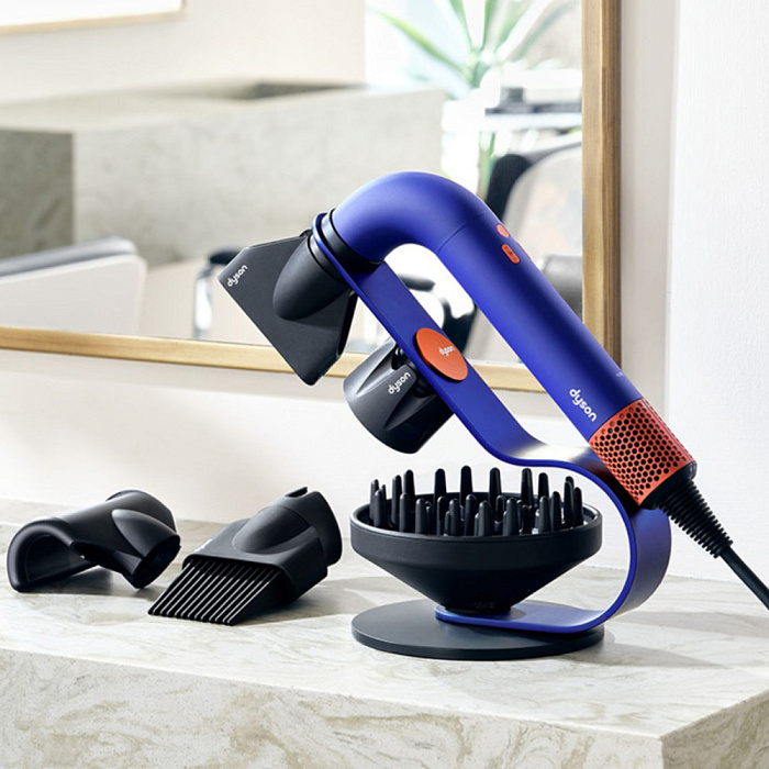 Фен Dyson Supersonic HD18 Professional EU 522266-01 (Vinca blue/Topaz)  купить в интернет-магазине icover