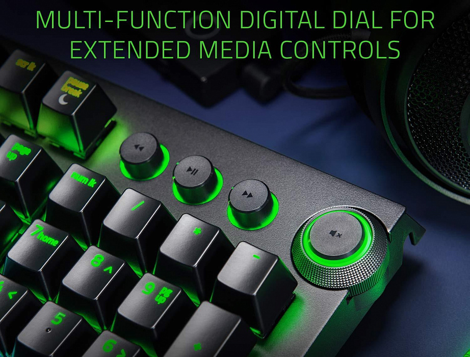 Игровая клавиатура Razer BlackWidow Elite Yellow Switch RZ03-02622700-R3R1 (Black) купить в интернет-магазине icover