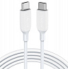Кабель Anker PowerLine III (A8856H21) USB-C 100W 1,8м (White) купить в интернет-магазине icover