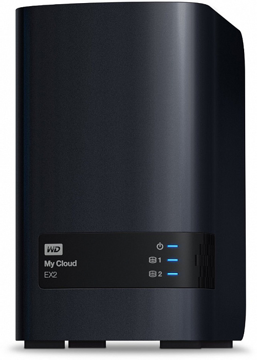 Сетевое хранилище WD My Cloud EX2 WDBSHB0000NCH-EEUE (Black) купить в интернет-магазине icover