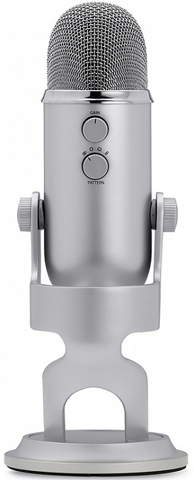 Микрофон Blue Microphones Yeti + поп-фильтр Konig & Meyer 23956-000-55 (Silver) купить в интернет-магазине icover