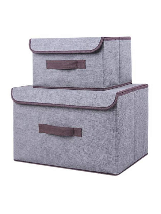 Набор коробок для хранения Ridberg 4.0 2 шт (Grey) купить в интернет-магазине icover