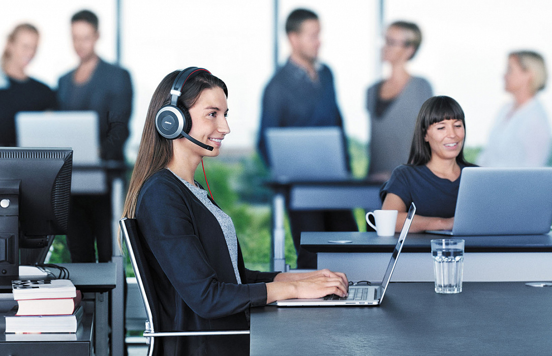 Проводная гарнитура Jabra Evolve 80 UC Stereo 7899-829-209 (Black) купить в интернет-магазине icover