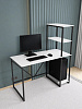 Стол-стеллаж лофт RIDBERG MEMPHIS NEW (White/Black) купить в интернет-магазине icover