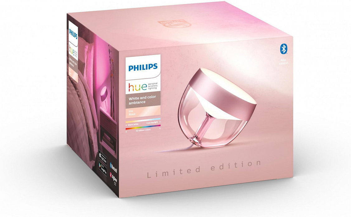 Умный светильник Philips Hue Iris gen4 929002376301 (Rose) купить в интернет-магазине icover