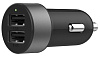 LAB.C Dual USB Car Charger AL (LABC-582-GY) - автомобильное зарядное устройство (Space Grey) купить в интернет-магазине icover