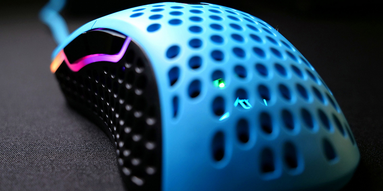 Игровая мышь Xtrfy M4 RGB (Miami Blue) купить в интернет-магазине icover
