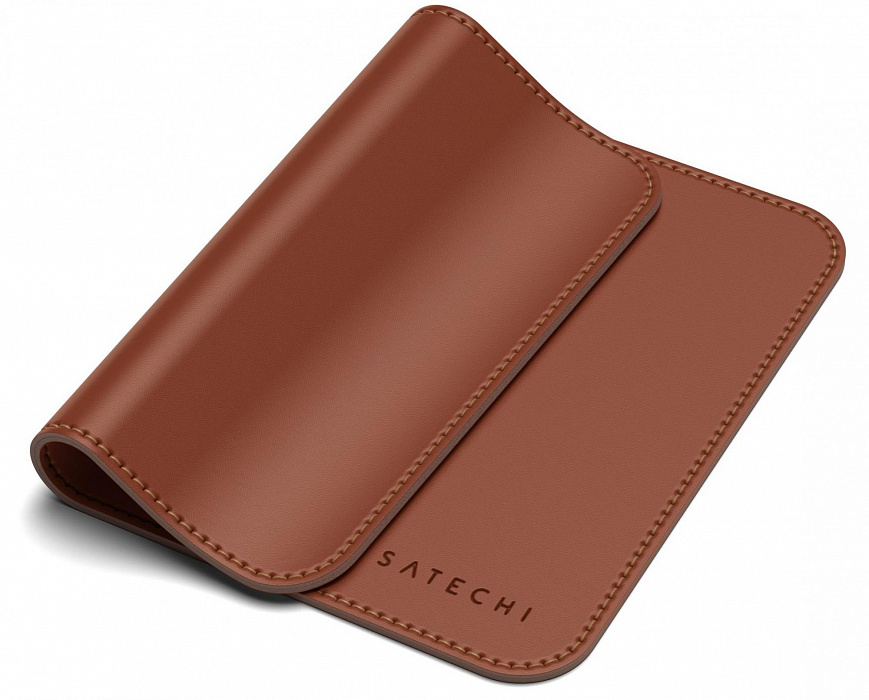Коврик для мыши Satechi Eco-Leather Mouse Pad ST-ELMPN (Brown) купить в интернет-магазине icover