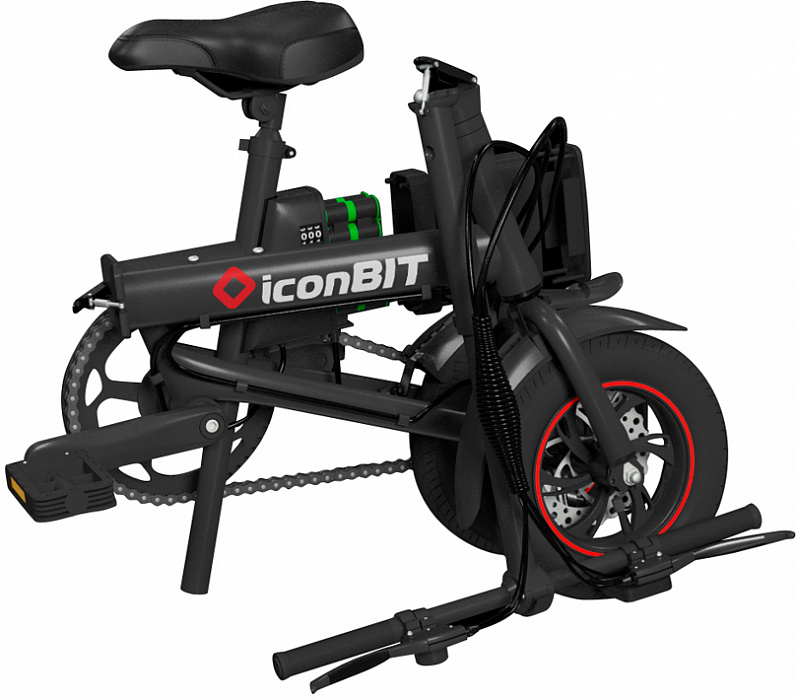 Электровелосипед iconBIT E-BIKE K7 (Black) купить в интернет-магазине icover