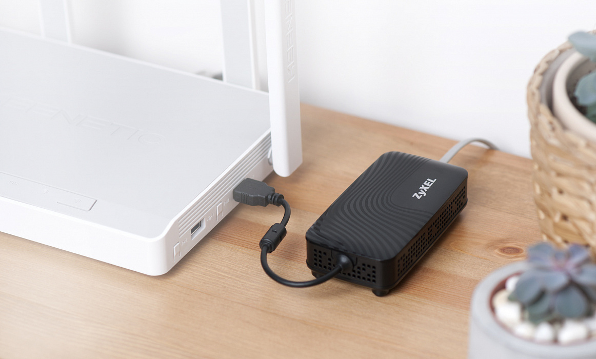 USB-модем Keenetic Plus DSL (Black) купить в интернет-магазине icover