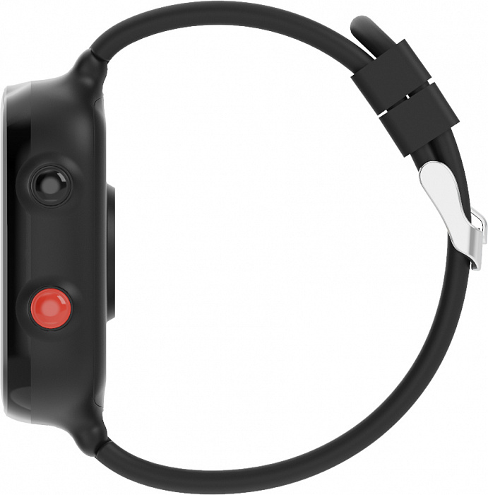 Детские умные часы Elari KidPhone 4G Bubble (Black) купить в интернет-магазине icover