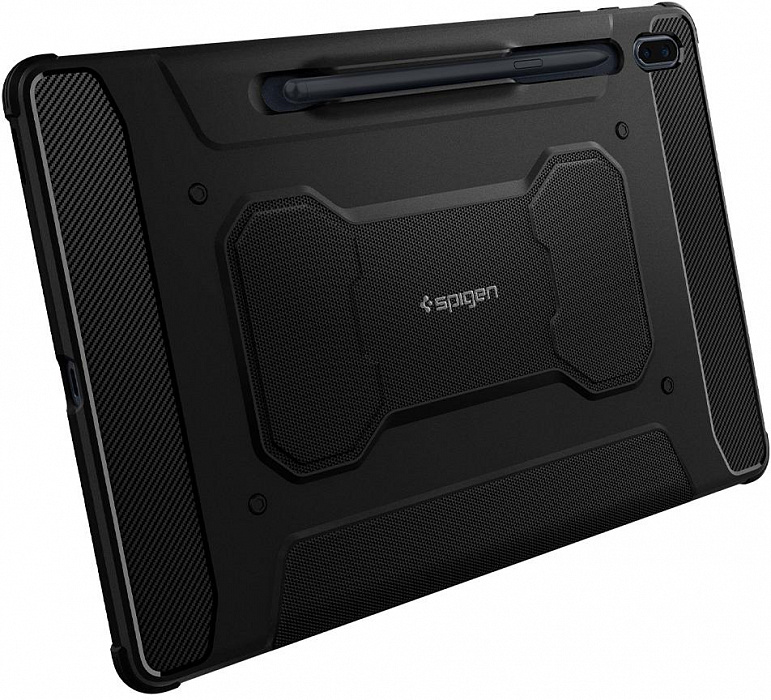 Чехол Spigen Rugged Armor Pro (ACS03007) для Samsung Galaxy Tab S7 FE 5G (Black) купить в интернет-магазине icover