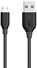 Кабель Anker PowerLine (A8132G11) USB-MicroUSB 0.9 м (Grey) купить в интернет-магазине icover