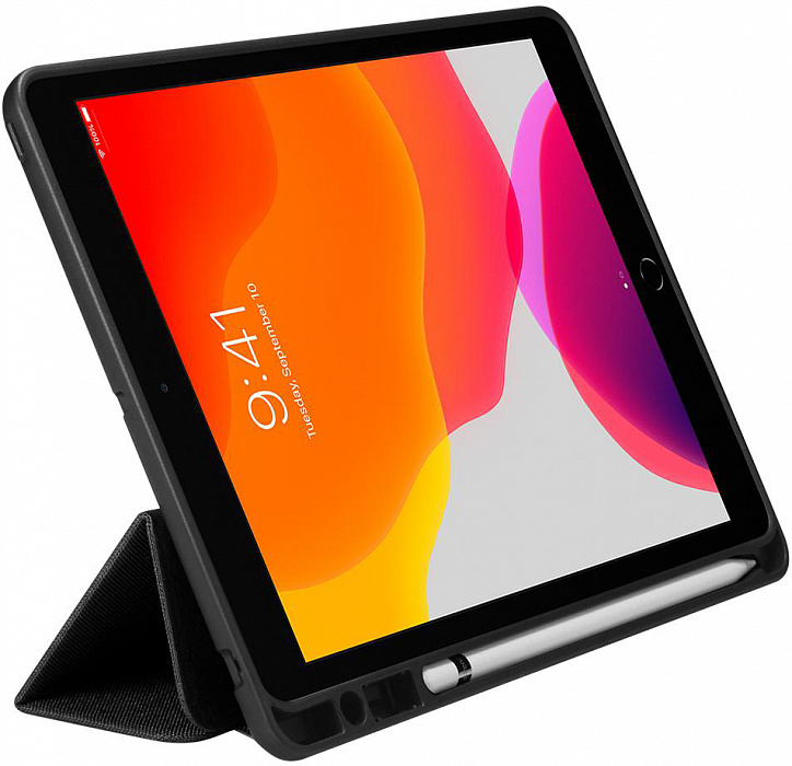 Чехол Spigen Urban Fit (ACS01060) для iPad 10.2" (Black) купить в интернет-магазине icover
