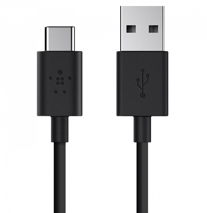 Кабель-переходник Belkin USB-C to USB-A 2.0 F2CU032bt06-BLK (Black) купить в интернет-магазине icover