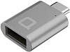 Адаптер Nonda Mini Adapter USB-C to USB 3.0 (Space Grey) купить в интернет-магазине icover