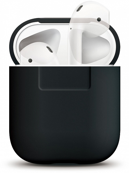 Чехол Elago Silicone Case (EAPSC-BK) для AirPods (Black) купить в интернет-магазине icover