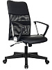 Кресло офисное Бюрократ CH OMEGA сетка/ткань/экокожа (Black) купить в интернет-магазине icover