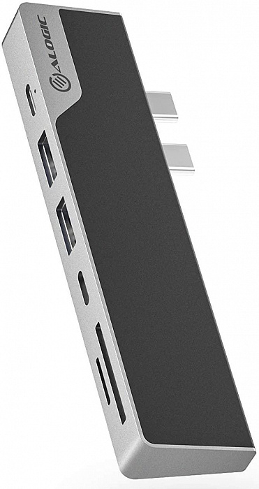 Хаб Alogic Dock Nano 2nd Gen (ULDNAG2-SGR) для MacBook (Space Grey) купить в интернет-магазине icover