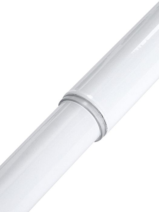 Карниз для ванной телескопический облегченный Ridberg 4.0 110 см (White) купить в интернет-магазине icover