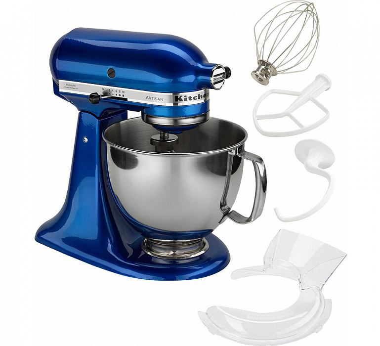 KitchenAid Artisan (5KSM150PSEEB) - планетарный миксер (Electric Blue) купить в интернет-магазине icover